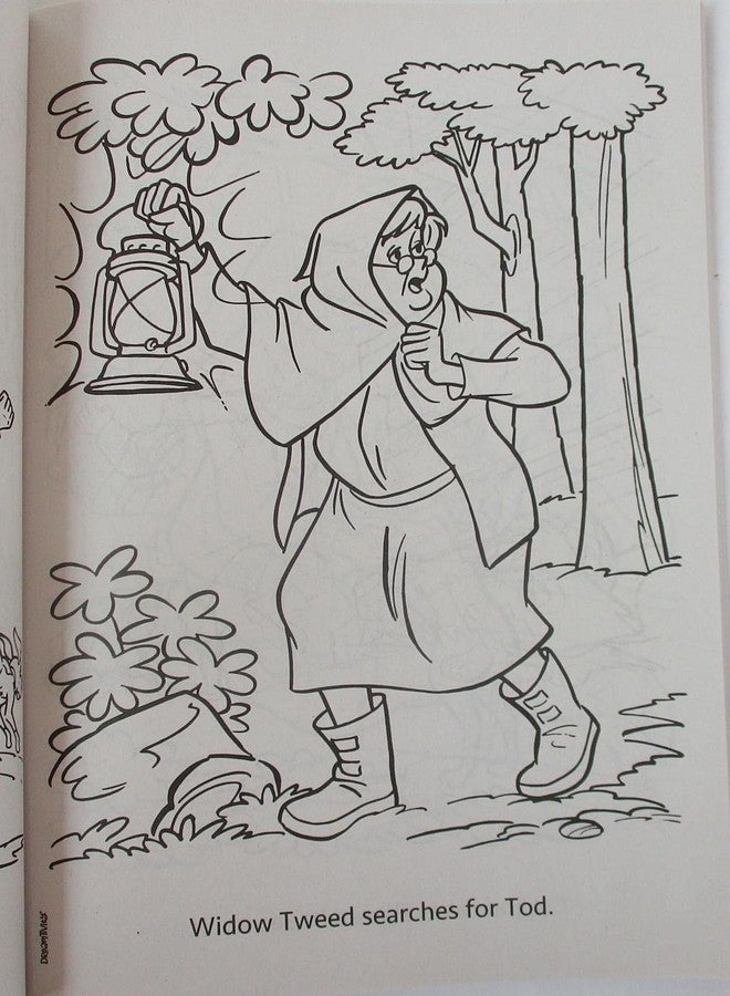 Show-Offs Fox and The Hound Coloring + Activity Book - Copper and Tod Forever Friends - 64 Pages - Image 3